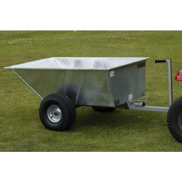 SCH GDTT/GALV 500kg Galvanised Tipping Dump Trailer with Wide Profile Wheels