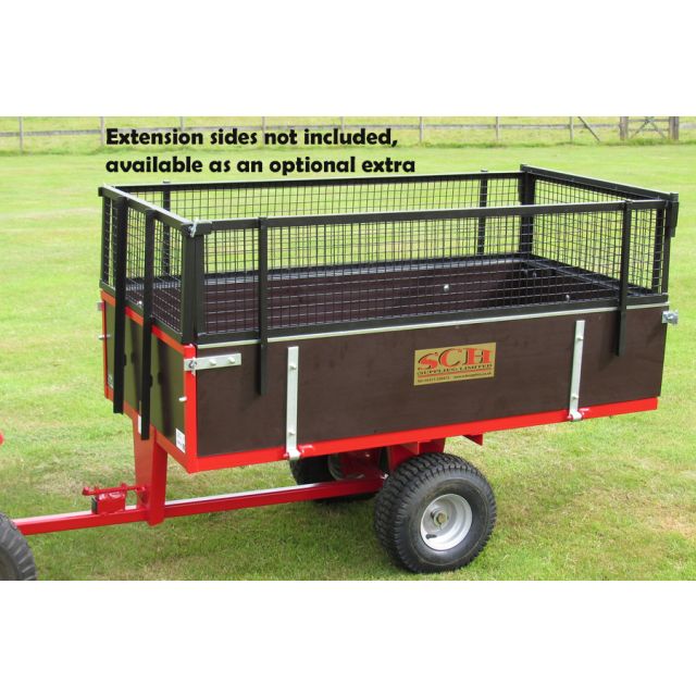 SCH GWTS10 500kg Two-Wheel Timber Tipping Trailer 