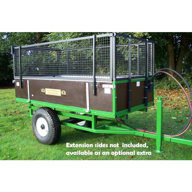 SCH HTRL2 1000kg Two-Wheel Hydraulic Tipping Trailer - Double Acting Ram 