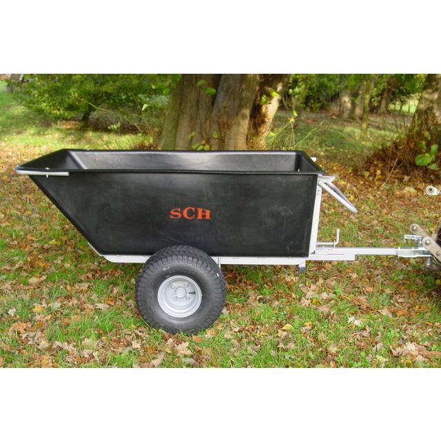 SCH LCPTP Large 500kg Capacity Plastic Tipping Trailer 