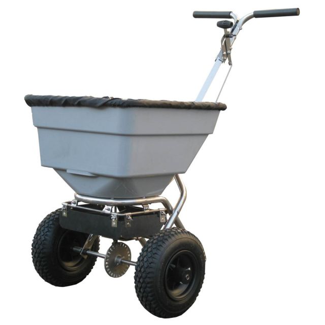 The Handy THSS100 45.5kg Push Salt Spreader