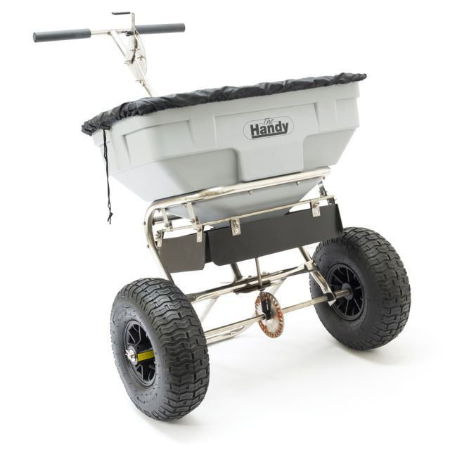 The Handy THSS100 45.5kg Push Salt Spreader