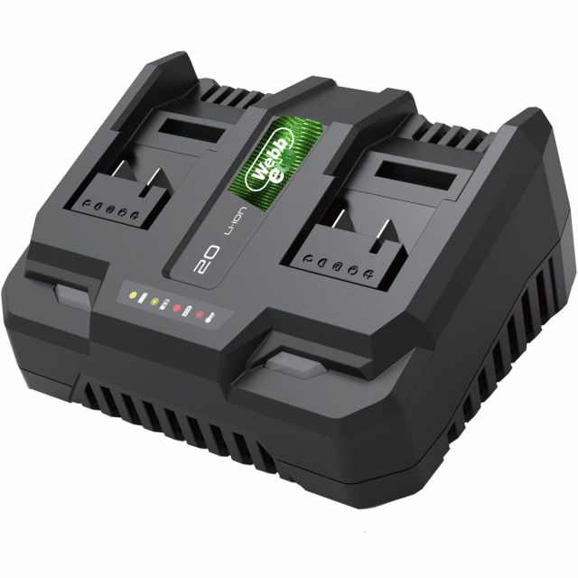 Webb Eco WEV20DPC 20V 2.4A Dual Port Battery Charger (New Style / Generation II)