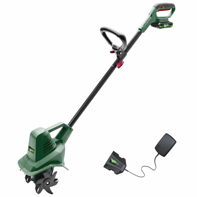 Webb Eco WEV20TILB2 20V Cordless Tiller (with 2Ah Battery & Charger)