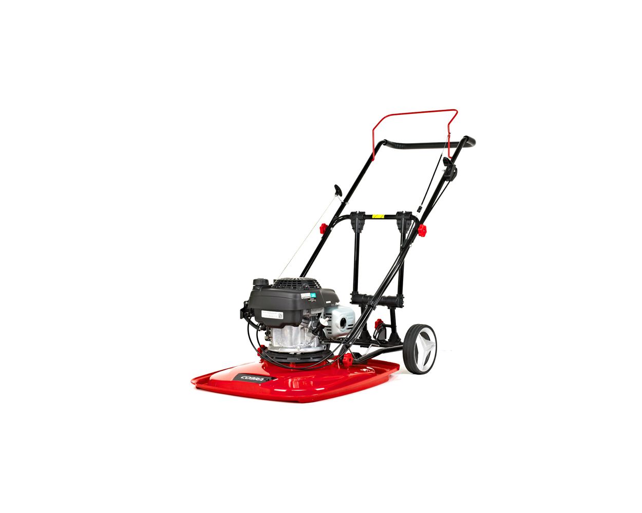 Cobra AirMow51 51cm 20 Petrol Hover Lawn Mower Inc Wheel Kit Flymo