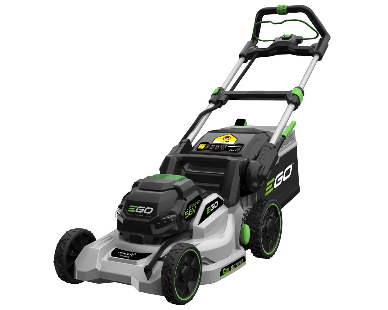 EGO Power+ LM1700E-SP 56V Poly Deck Self-Propelled Cordless Lawn Mower ...