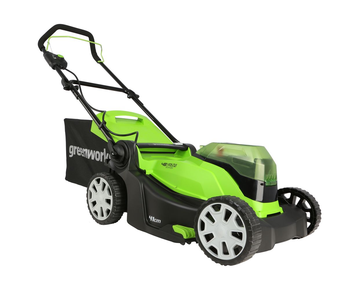 Greenworks 40V 46cm Lawn Mower with 4Ah battery 2A charger