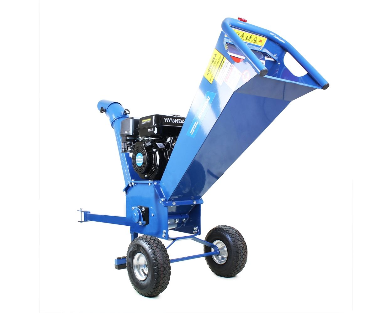 Hyundai HYCH70702 7cm Towable Petrol Wood Chipper (Recoil Start)