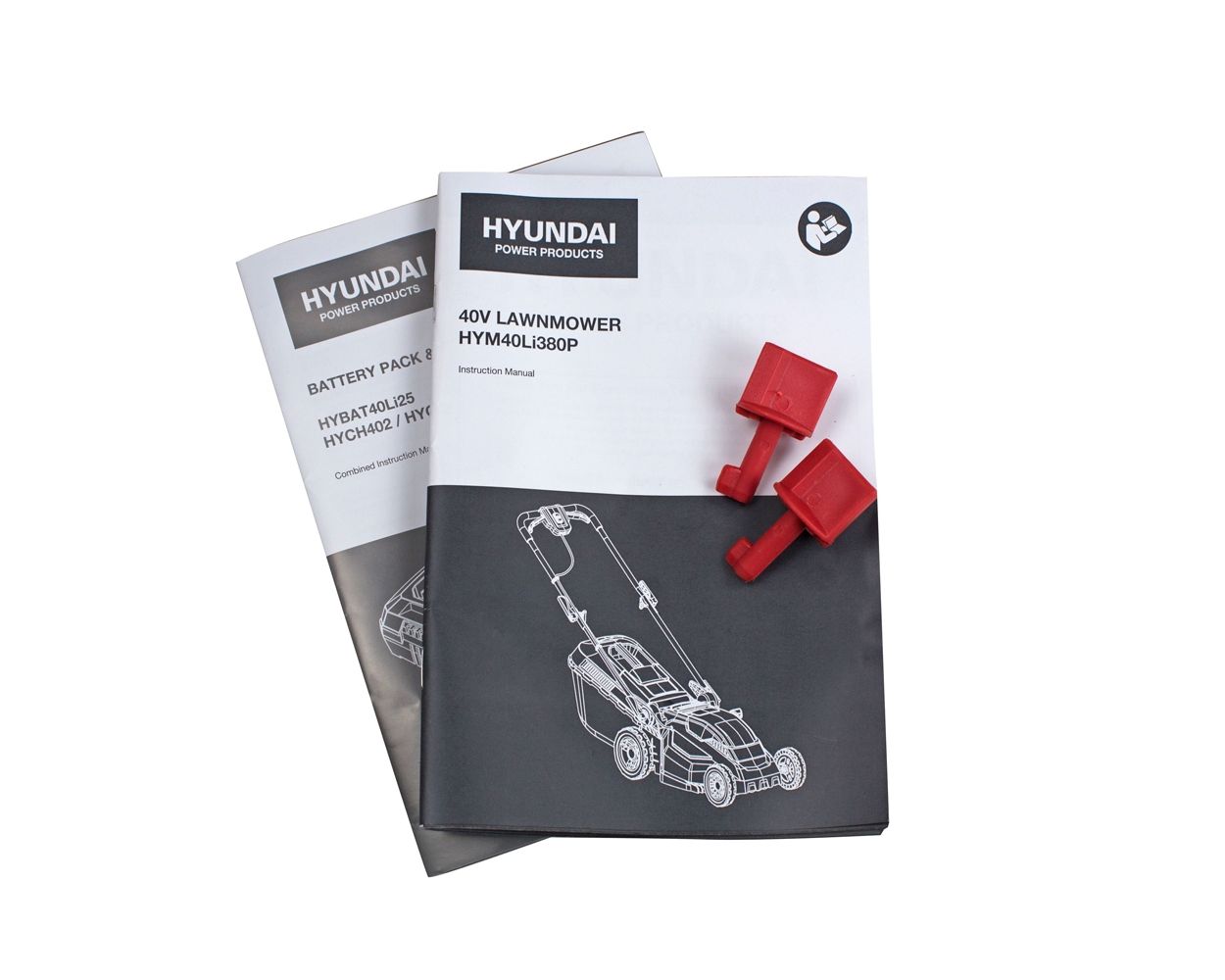 Hyundai HYM40Li380P 40V Push Cordless Lawn Mower with Rear Roller