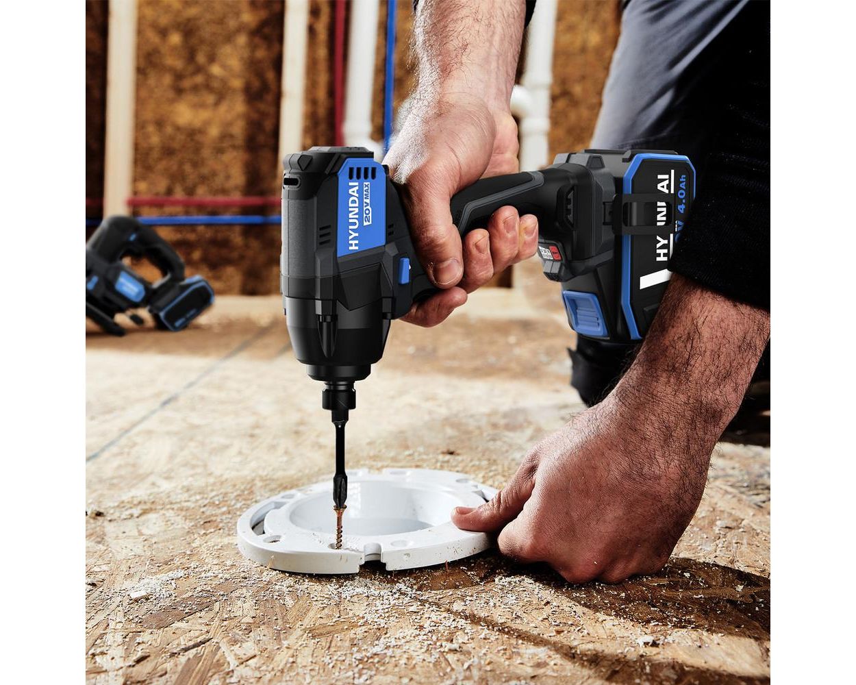 Impact Wrench Hyundai Cordless Drill Review Power Torque 1/2 Inch