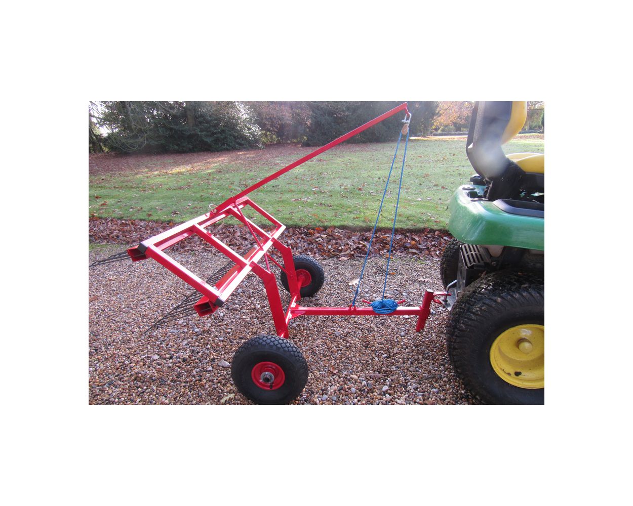 SCH PSR Towed Pea Shingle / Gravel Rake