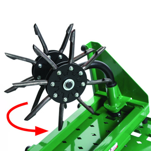 80 hardened steel tines